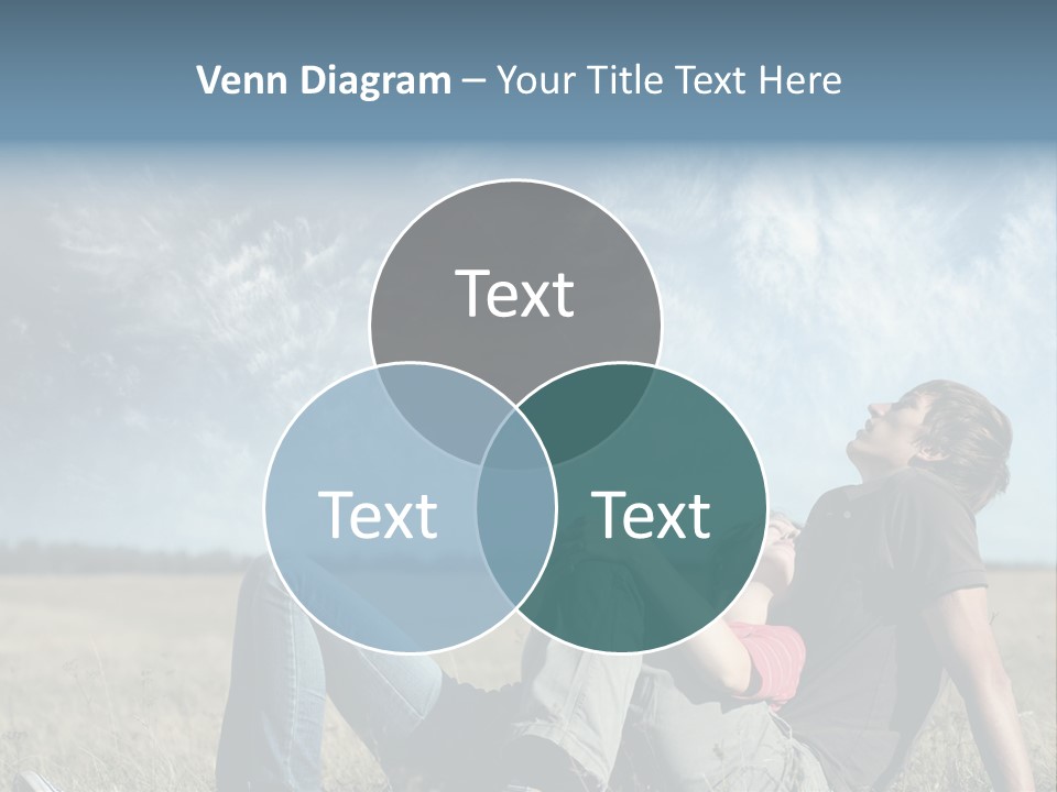 Young Hands Playful PowerPoint Template