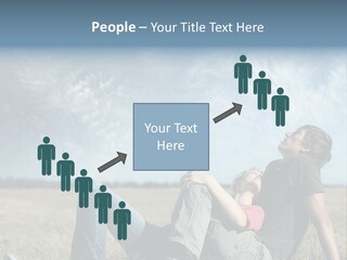 Young Hands Playful PowerPoint Template