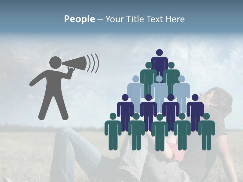 Young Hands Playful PowerPoint Template