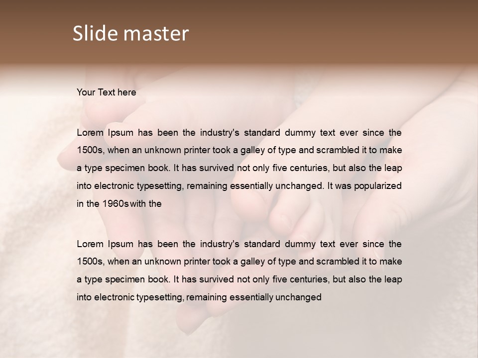 Male Child Perception PowerPoint Template