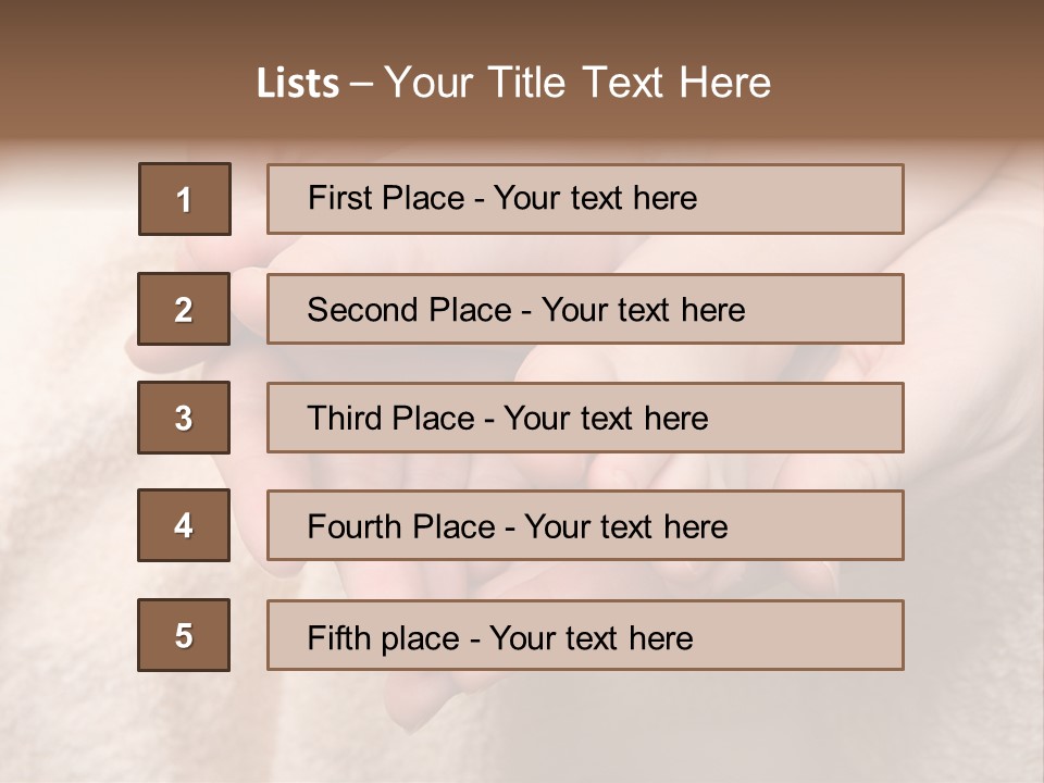 Male Child Perception PowerPoint Template