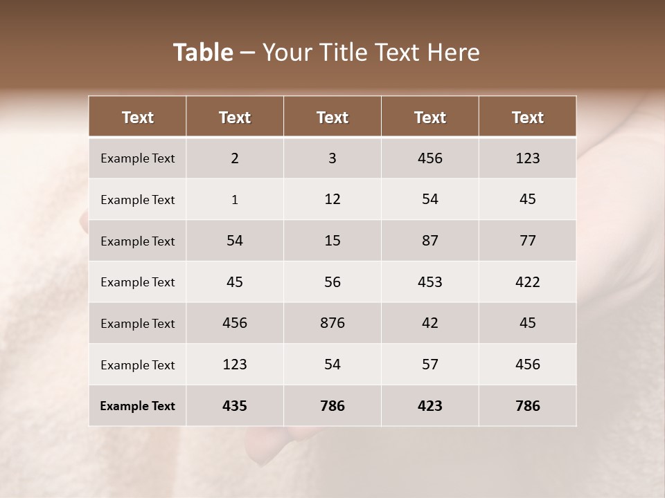 Male Child Perception PowerPoint Template