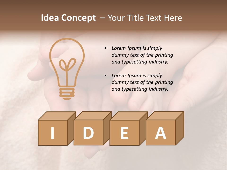 Male Child Perception PowerPoint Template
