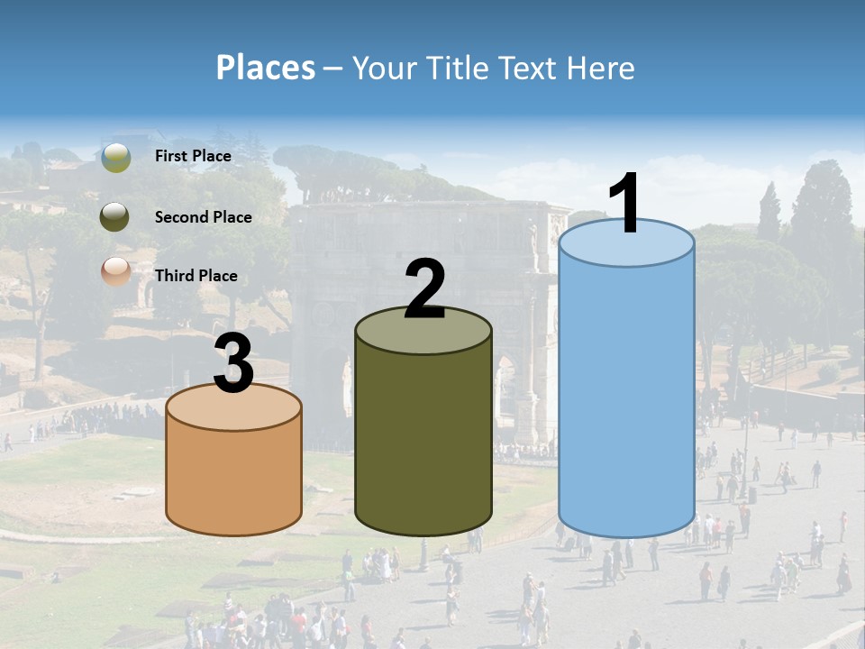 Blank Texture Leaf PowerPoint Template