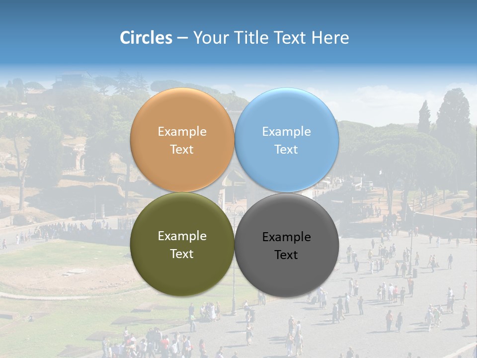 Blank Texture Leaf PowerPoint Template