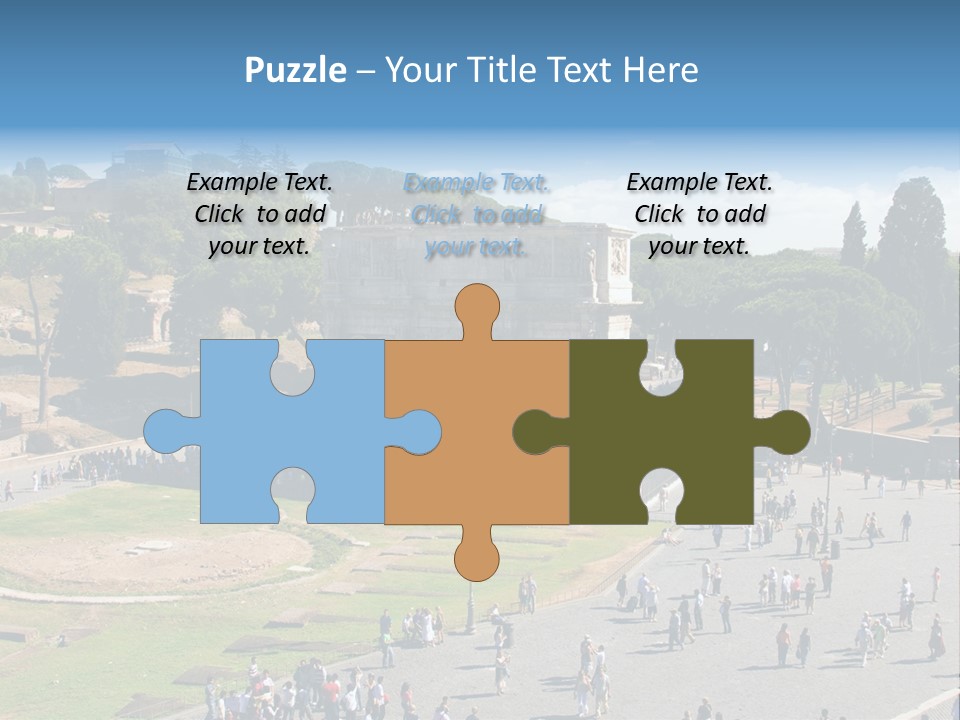 Blank Texture Leaf PowerPoint Template