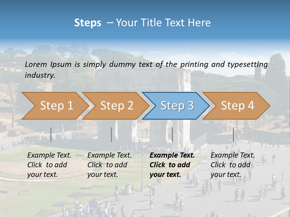 Blank Texture Leaf PowerPoint Template