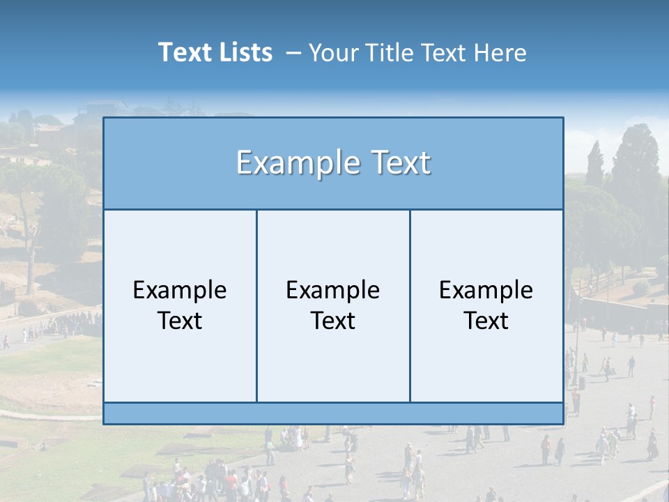 Blank Texture Leaf PowerPoint Template