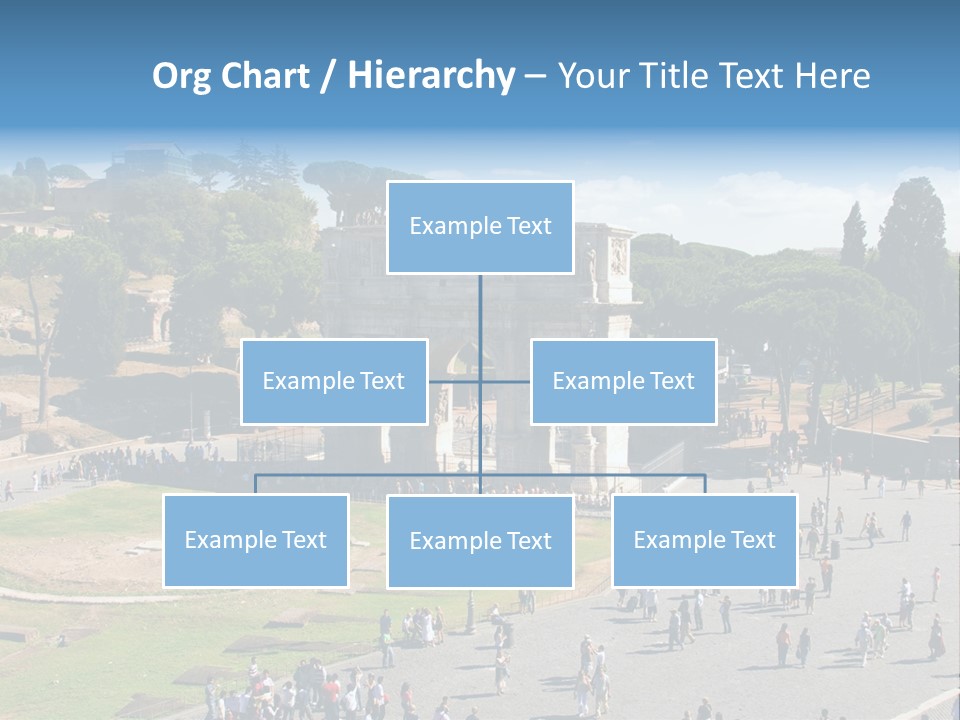 Blank Texture Leaf PowerPoint Template