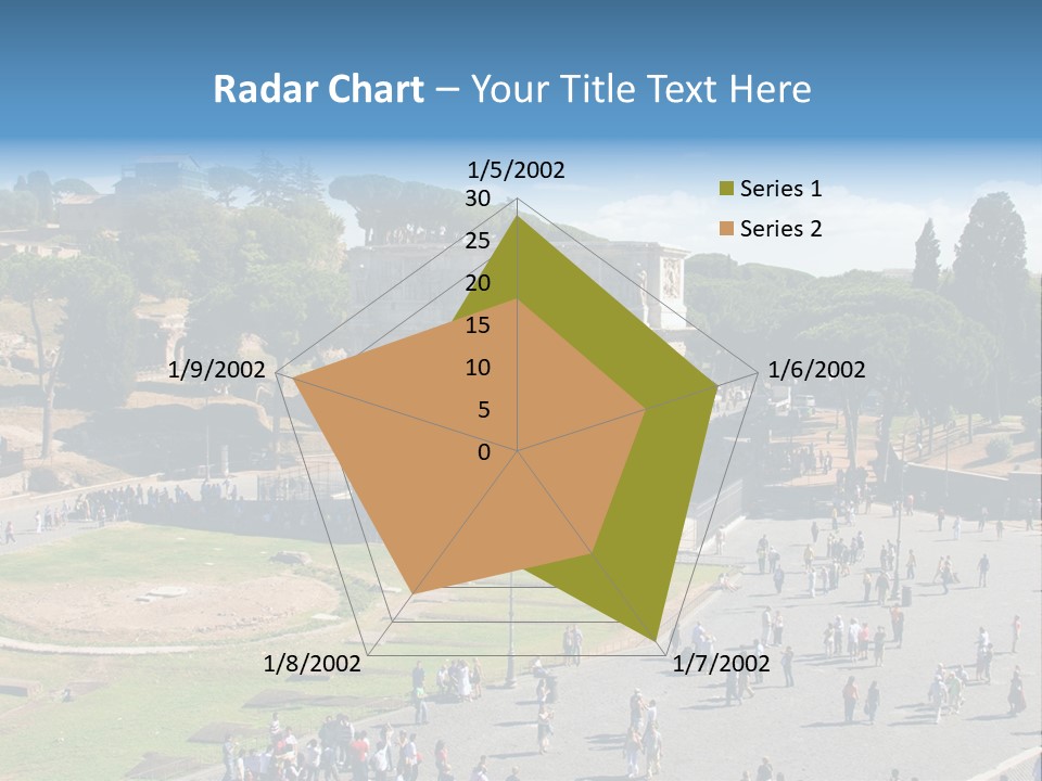 Blank Texture Leaf PowerPoint Template