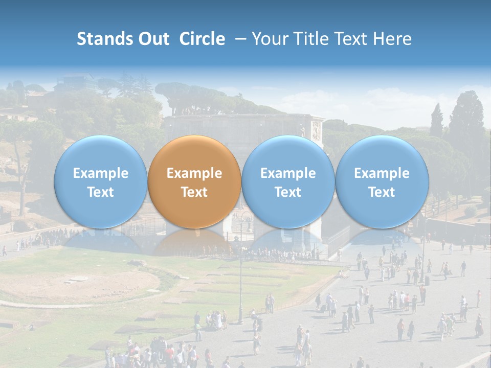 Blank Texture Leaf PowerPoint Template