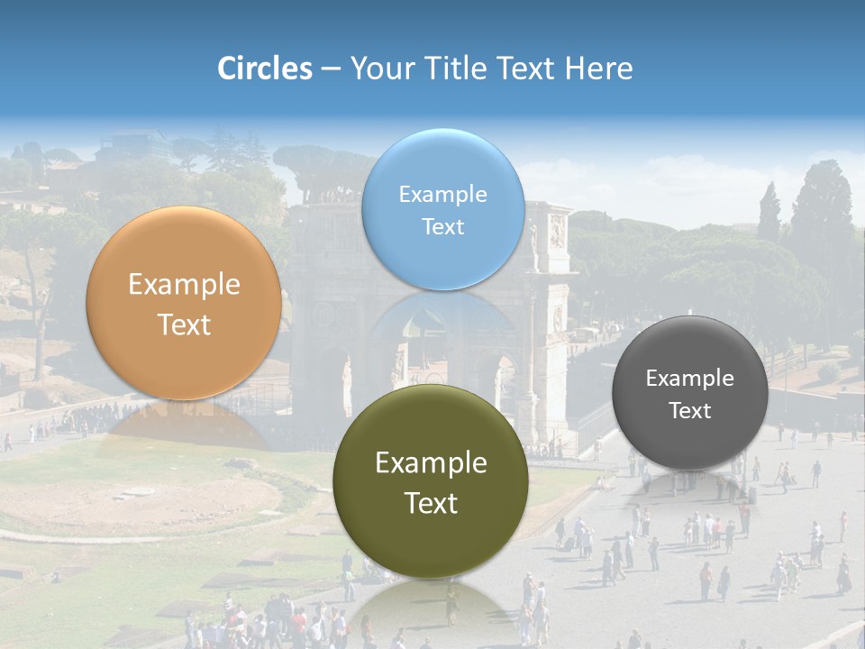 Blank Texture Leaf PowerPoint Template