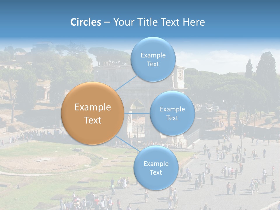 Blank Texture Leaf PowerPoint Template