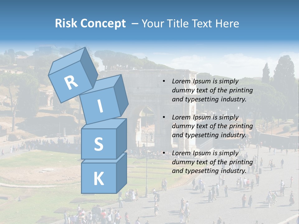 Blank Texture Leaf PowerPoint Template