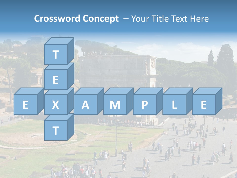 Blank Texture Leaf PowerPoint Template