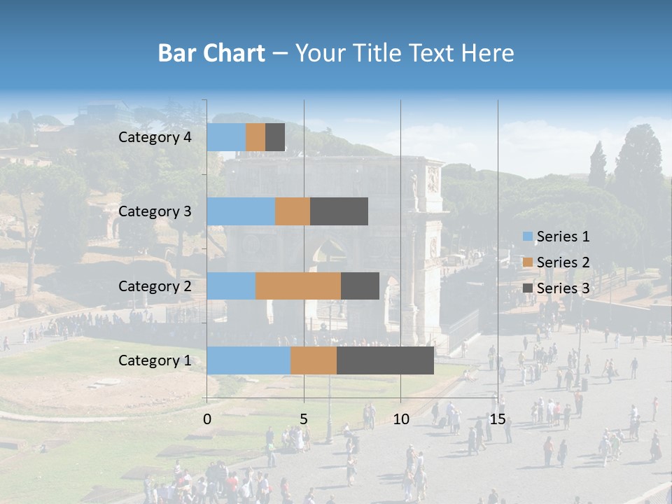 Blank Texture Leaf PowerPoint Template