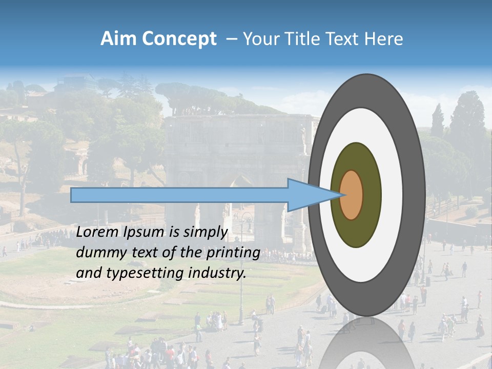 Blank Texture Leaf PowerPoint Template