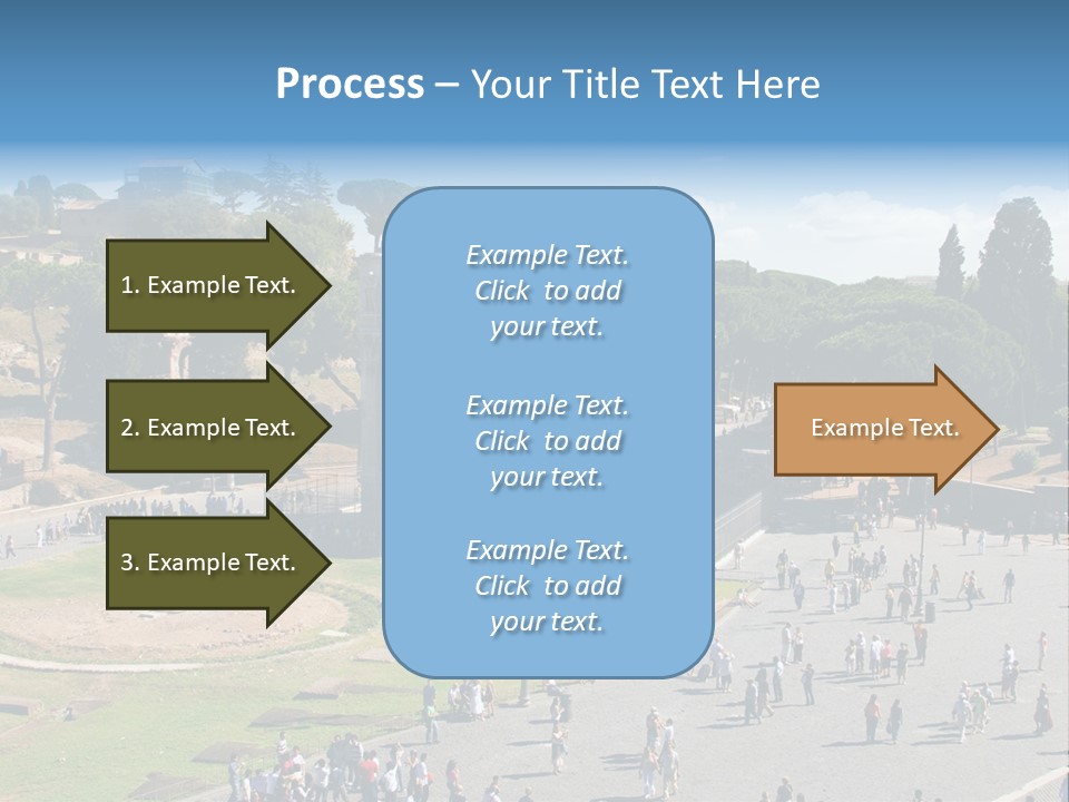 Blank Texture Leaf PowerPoint Template
