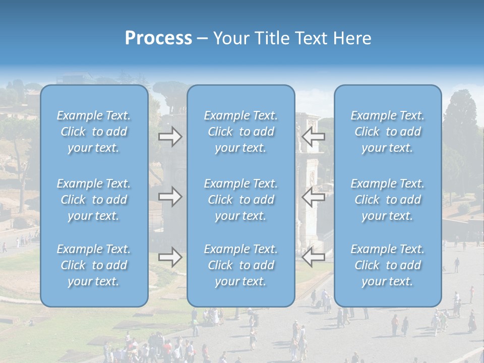 Blank Texture Leaf PowerPoint Template