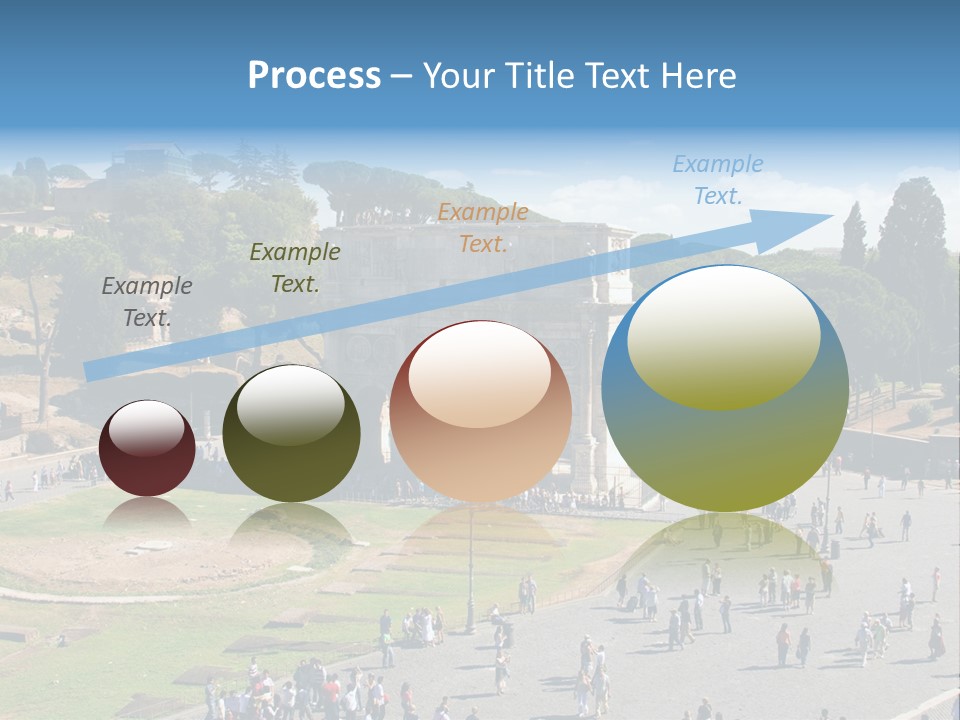 Blank Texture Leaf PowerPoint Template