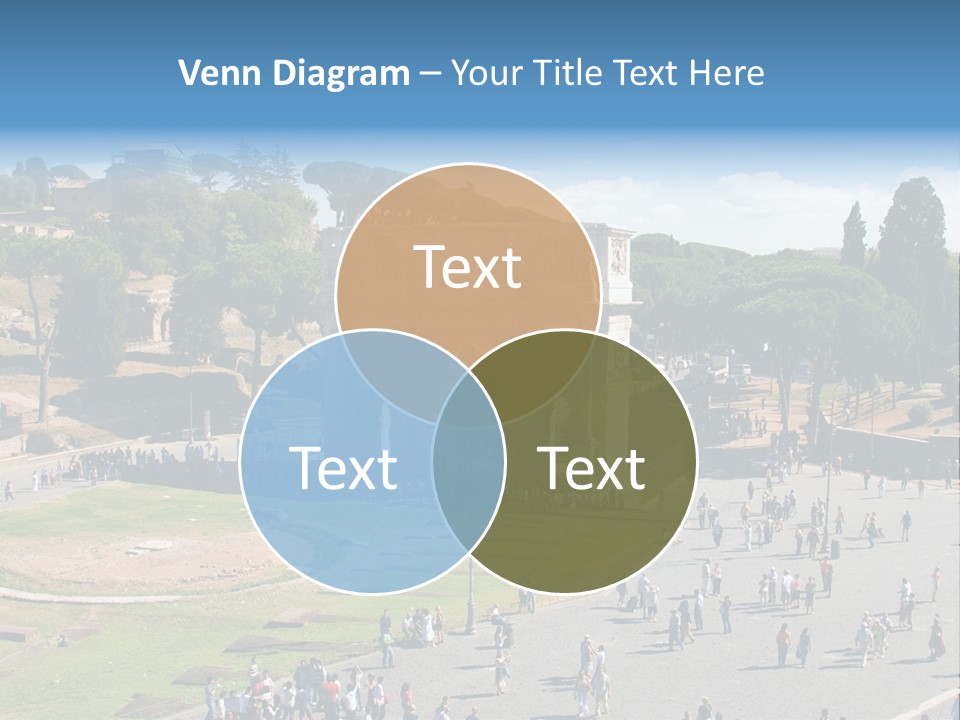 Blank Texture Leaf PowerPoint Template