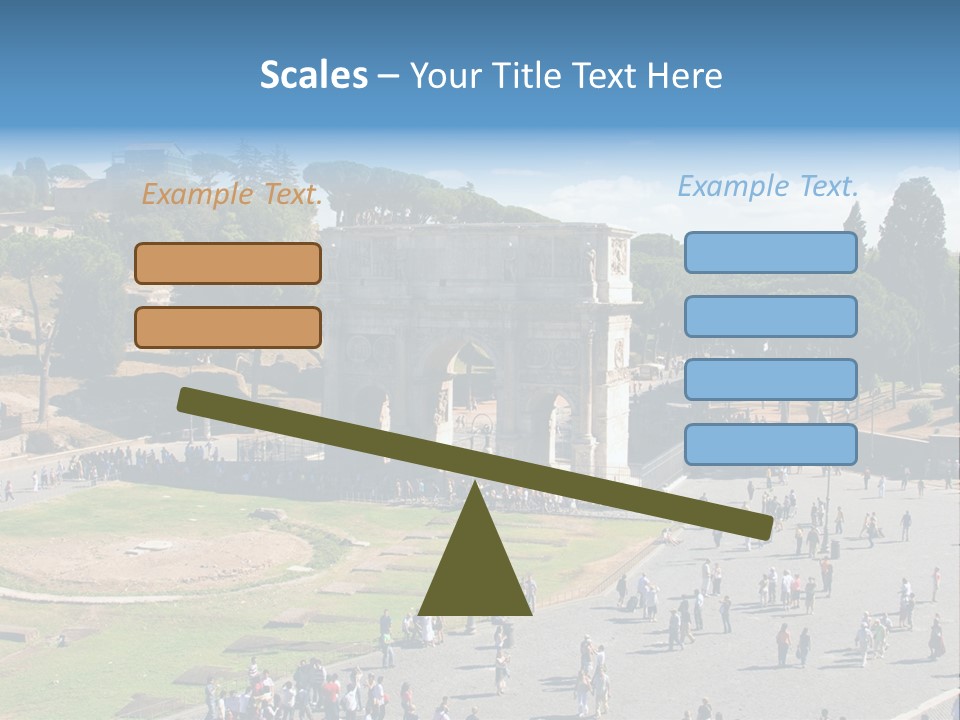 Blank Texture Leaf PowerPoint Template