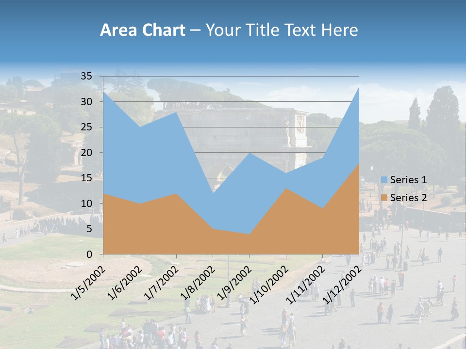 Blank Texture Leaf PowerPoint Template