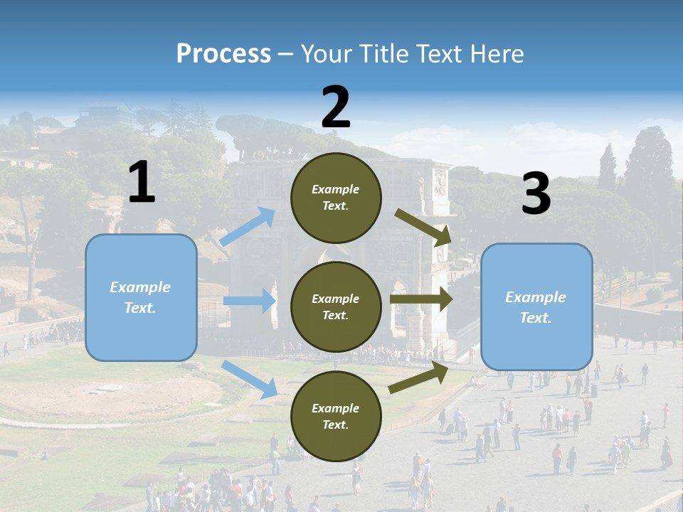 Blank Texture Leaf PowerPoint Template