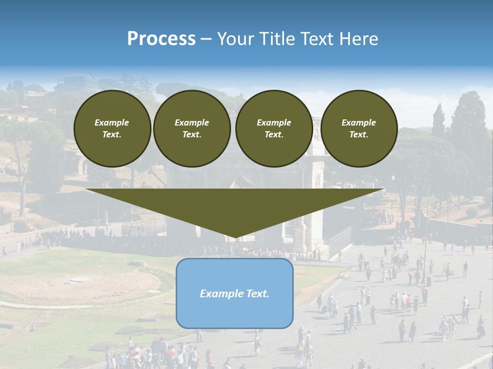 Blank Texture Leaf PowerPoint Template
