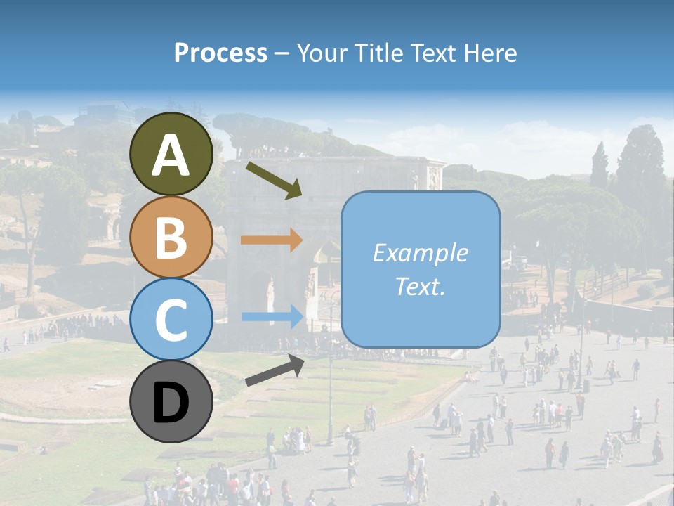 Blank Texture Leaf PowerPoint Template