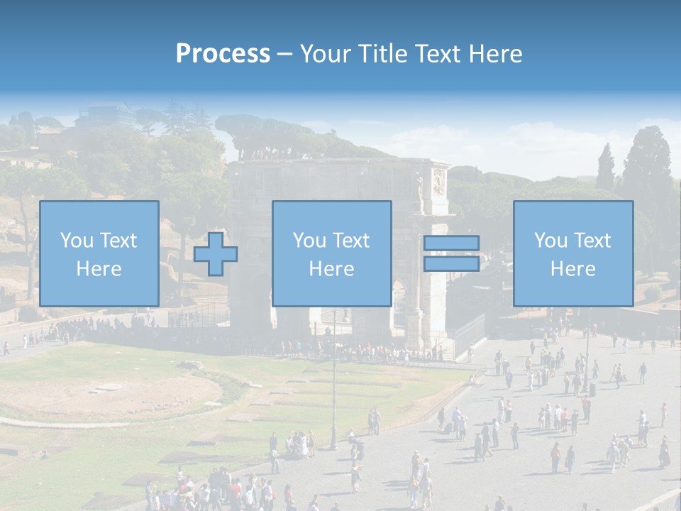 Blank Texture Leaf PowerPoint Template