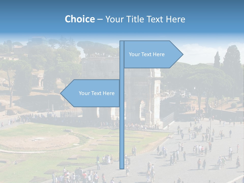 Blank Texture Leaf PowerPoint Template