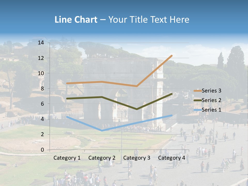 Blank Texture Leaf PowerPoint Template