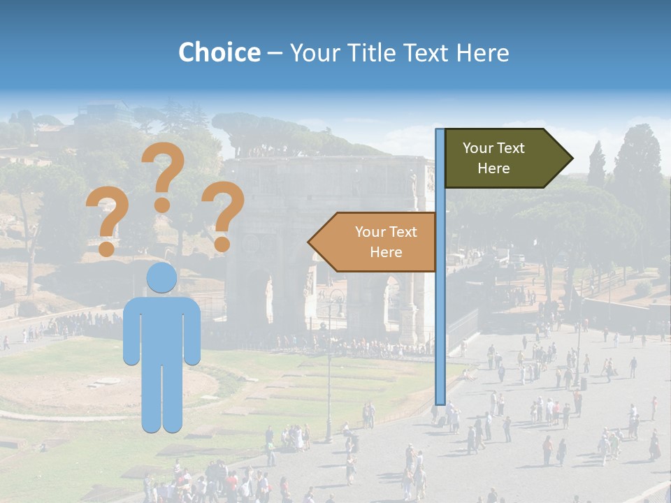 Blank Texture Leaf PowerPoint Template