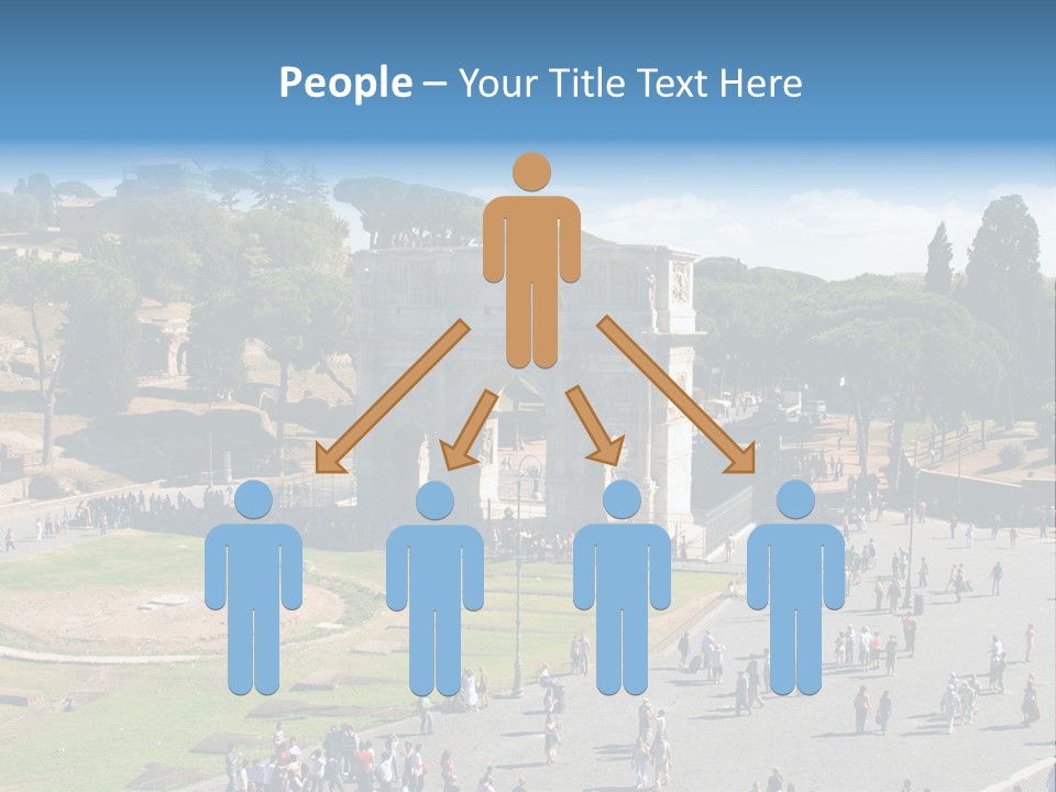 Blank Texture Leaf PowerPoint Template