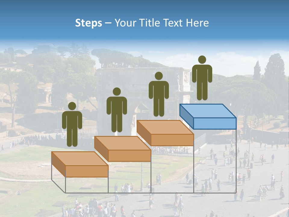 Blank Texture Leaf PowerPoint Template