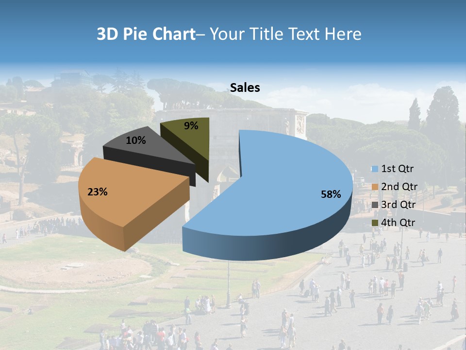 Blank Texture Leaf PowerPoint Template
