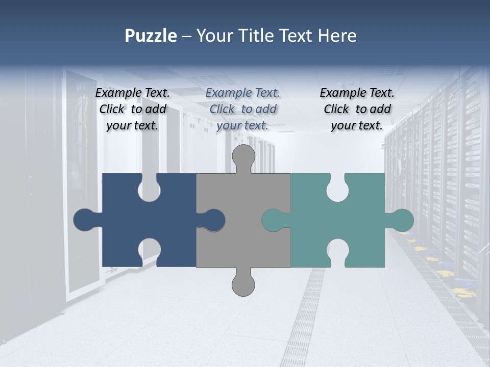 Business Host Computing PowerPoint Template