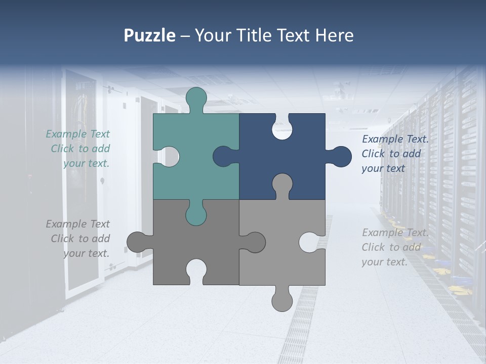 Business Host Computing PowerPoint Template