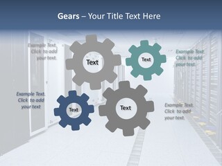 Business Host Computing PowerPoint Template