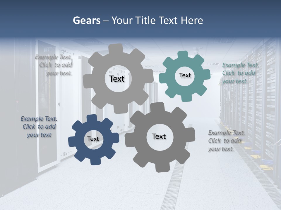 Business Host Computing PowerPoint Template