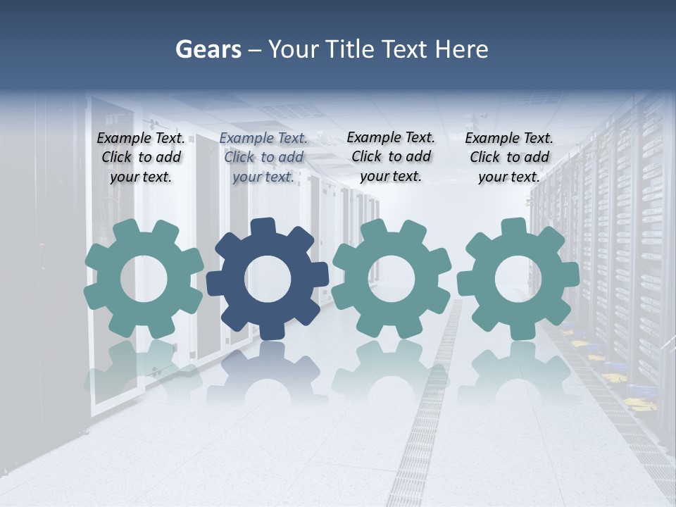 Business Host Computing PowerPoint Template