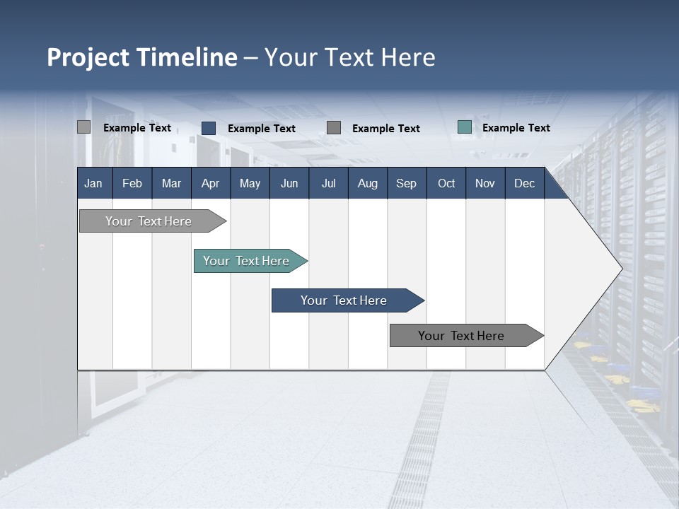 Business Host Computing PowerPoint Template