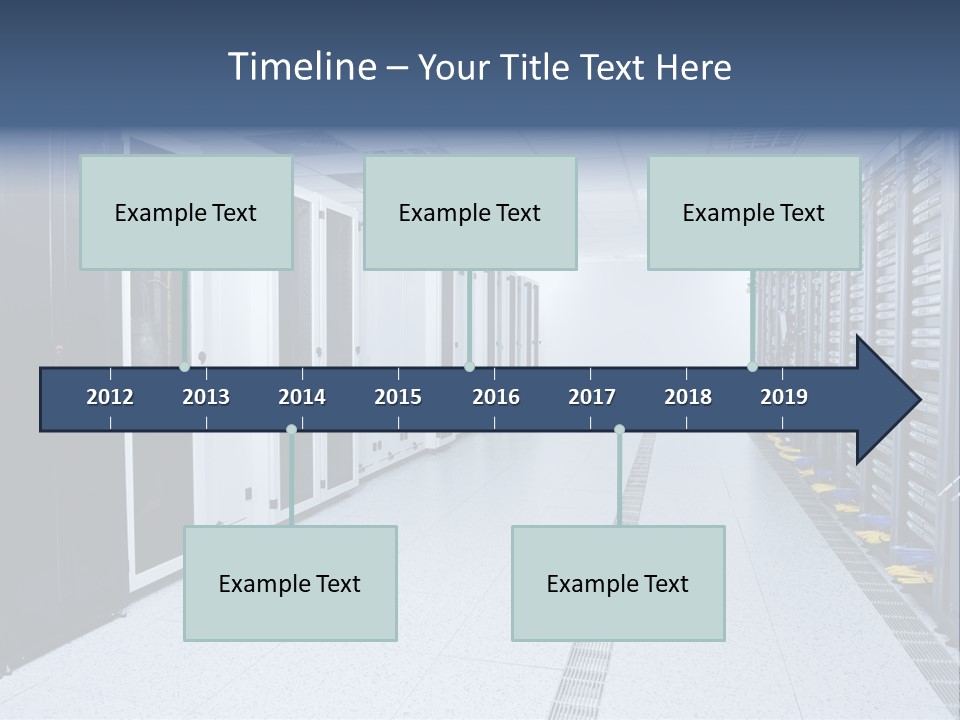 Business Host Computing PowerPoint Template