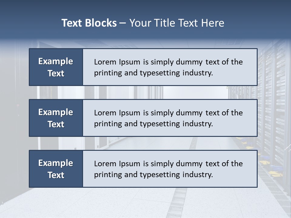 Business Host Computing PowerPoint Template