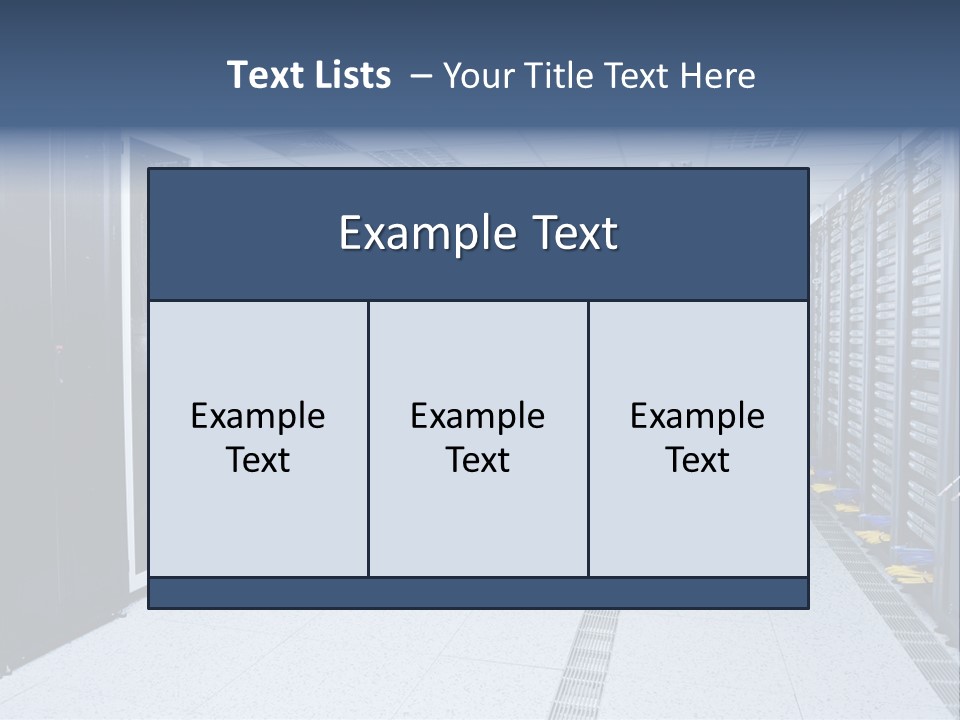 Business Host Computing PowerPoint Template