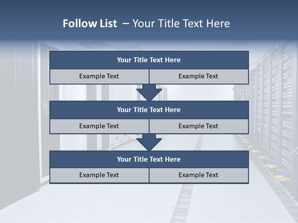 Business Host Computing PowerPoint Template