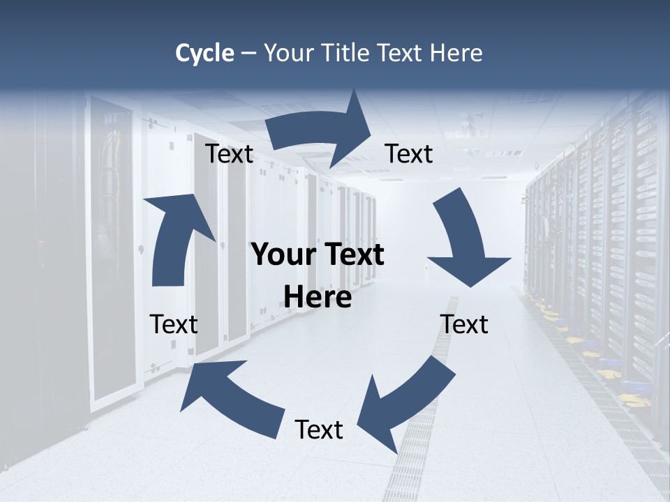 Business Host Computing PowerPoint Template