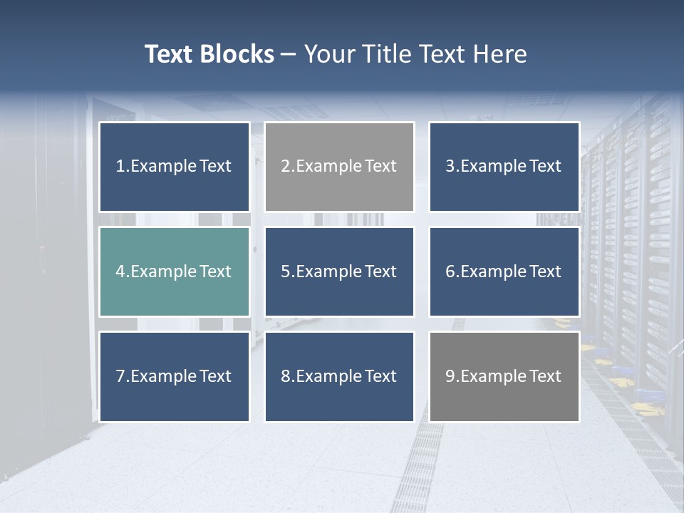Business Host Computing PowerPoint Template