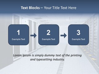 Business Host Computing PowerPoint Template